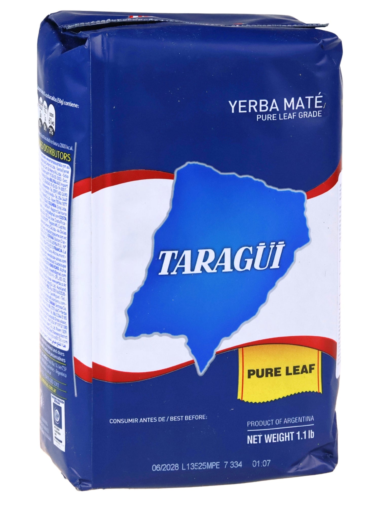 Taragui Sin Palo (Without Stems)